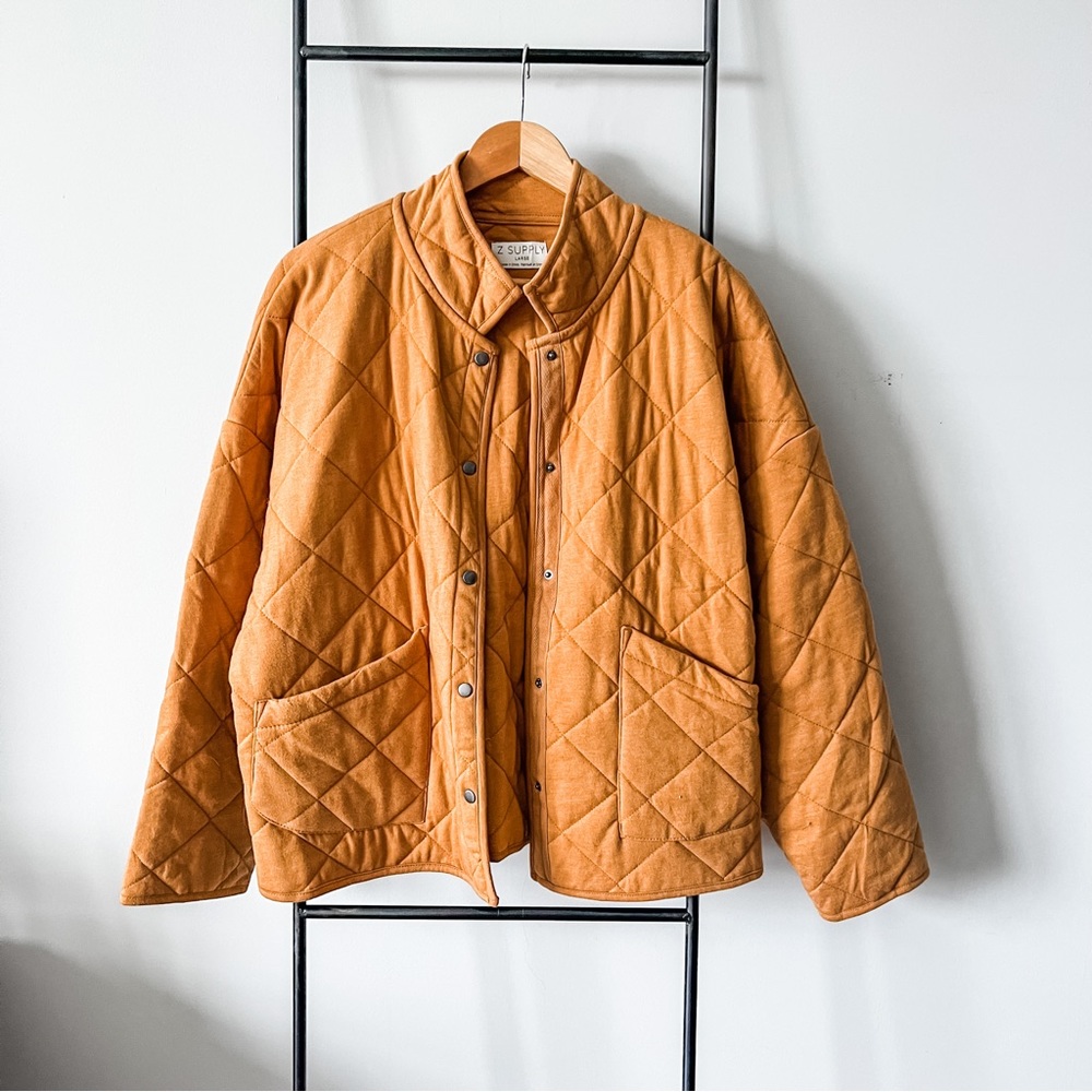 NWOT Z Supply Quilted Jacket | Large